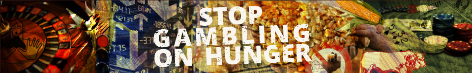 Stop Gambling on Hunger Website