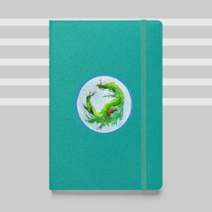 Green Dragon Hardcover Bound Notebook